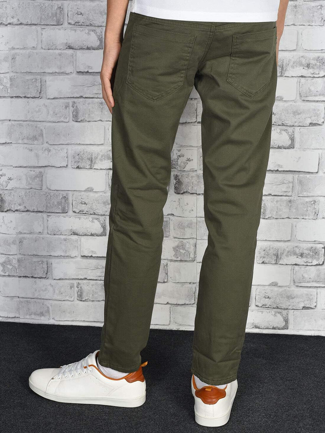 BEZLIT Jungen Thermo Chino Hose Gefüttert 22879 104 Olivegrün, 104 Olivegrün