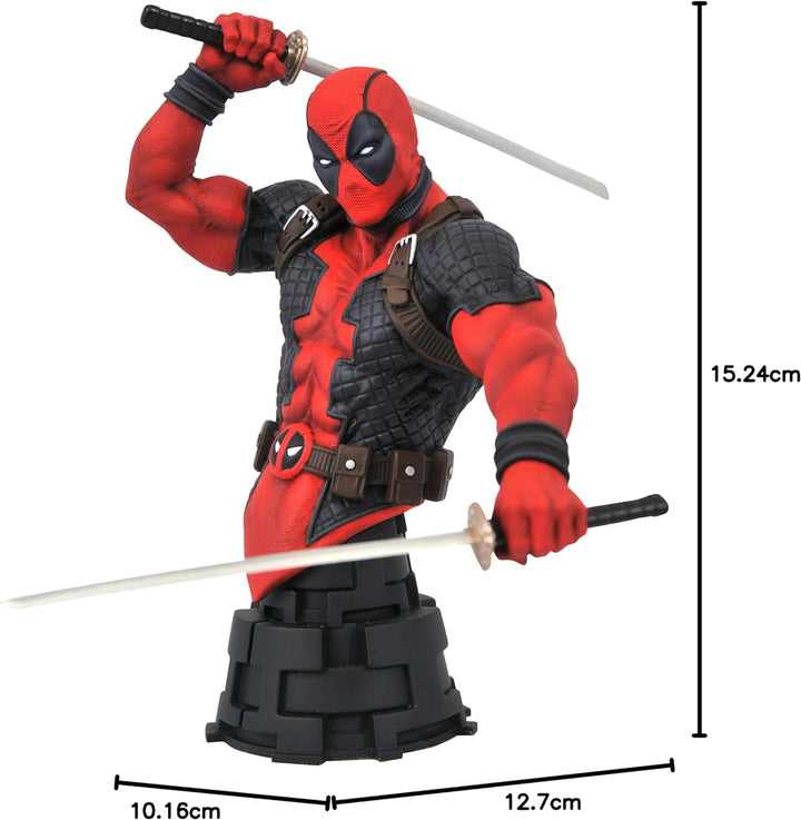 Unbekannt FEB211931 Deadpool Bust, No Color, Standard