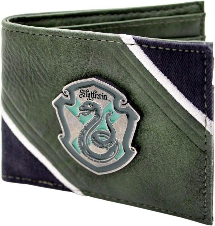 Harry Potter Slytherin Kamm Schwarz Portemonnaie Geldbörse
