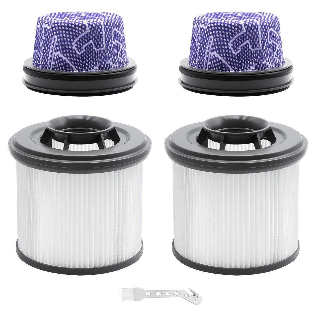 HEPA Filter für Dreame Z20 Z30 Z40 Station Staubsauger, Waschbares Ersatzfilter Zubehör mit 2 Filter