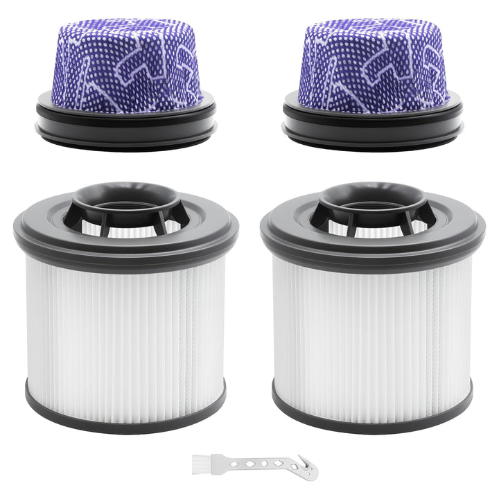 HEPA Filter für Dreame Z20 Z30 Z40 Station Staubsauger, Waschbares Ersatzfilter Zubehör mit 2 Filter