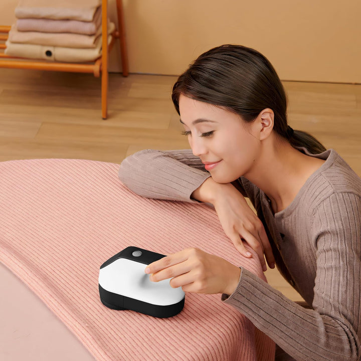 Retoo Fusselrasierer Elektrisch 5W mit LED-Anzeige - Fusselentferner Wiederaufladbarer USB-C Flusene