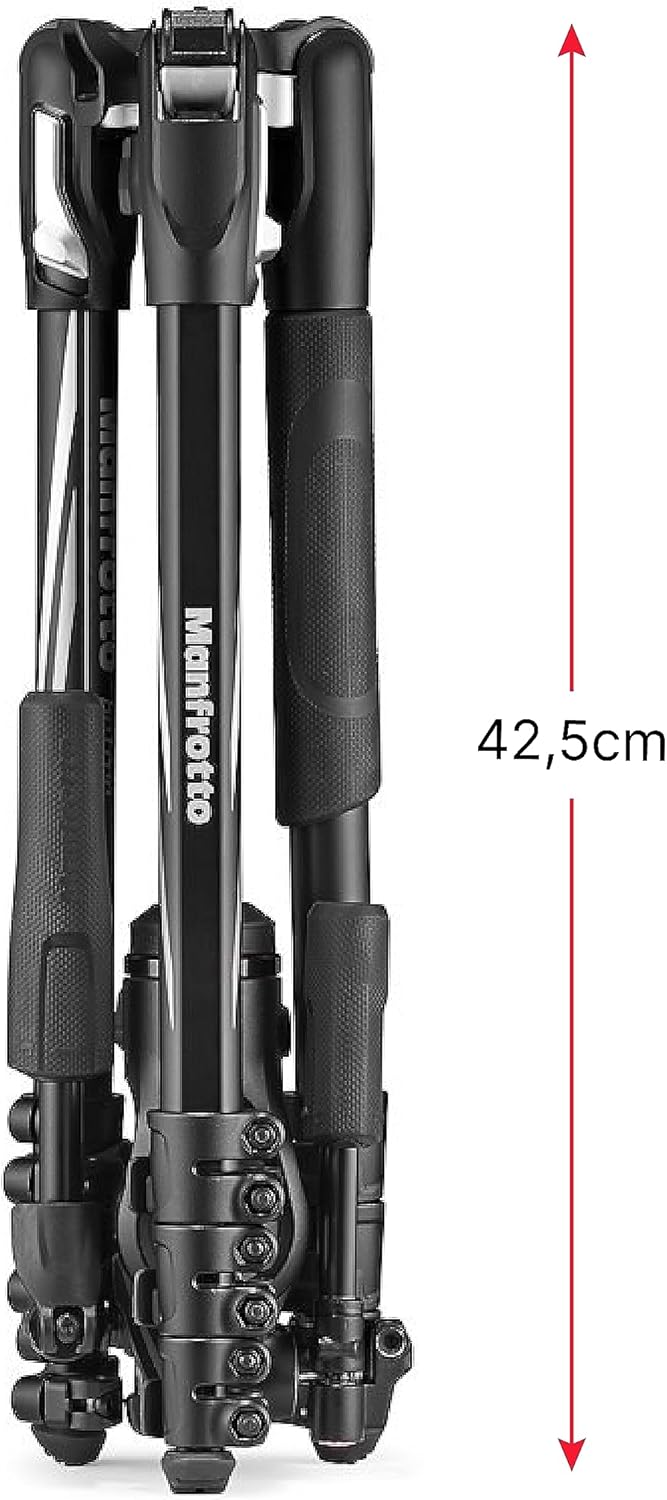 Manfrotto Element MII Kamera-Reisestativ aus Aluminium mit Kugelkopf für Kompaktkameras, CSC, DSLR,