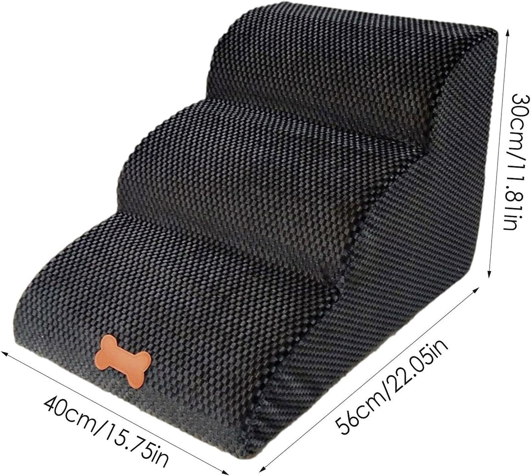 Haustiertreppe, 3-stufige / 4-stufige Haustiertreppe, Hundetreppe Katzentreppe Für Sofa Bett, Treppe