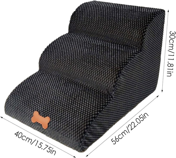 Haustiertreppe, 3-stufige / 4-stufige Haustiertreppe, Hundetreppe Katzentreppe Für Sofa Bett, Treppe