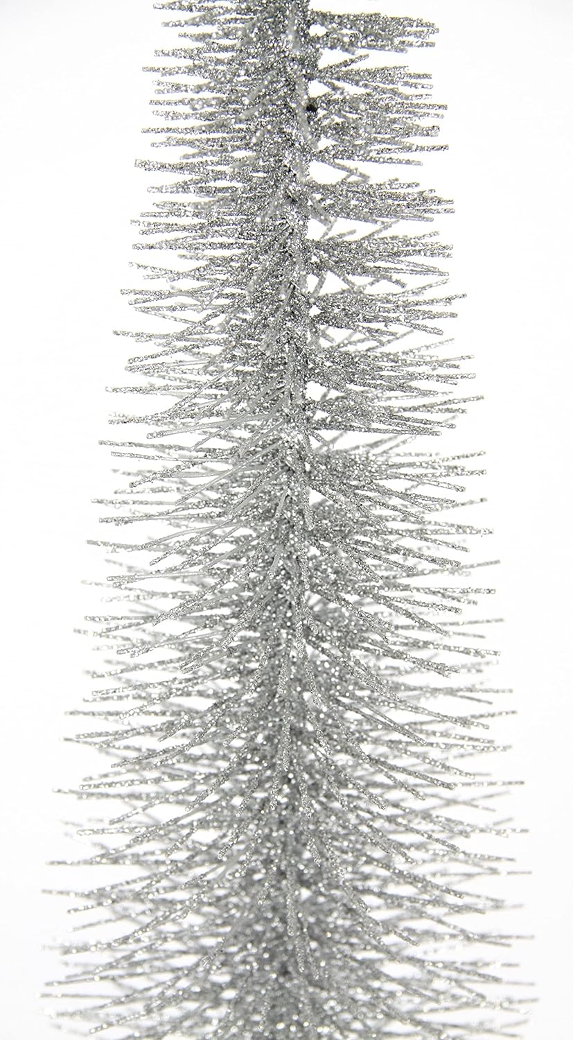 Weihnachtsbaum mit Glitter Tannenbaum Pyramidenbaum Christbaum Dekobaum Metallbaum Drahtbaum Kunstba
