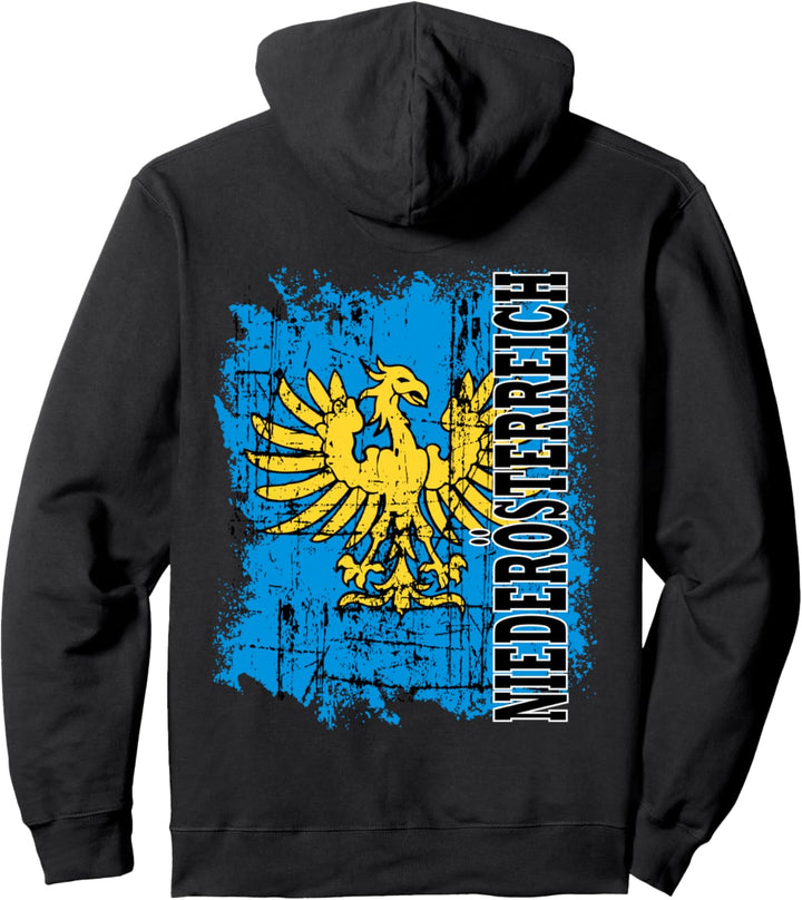 Niederösterreich Shirt Fahne Retro Adler Niederösterreicher Pullover Hoodie