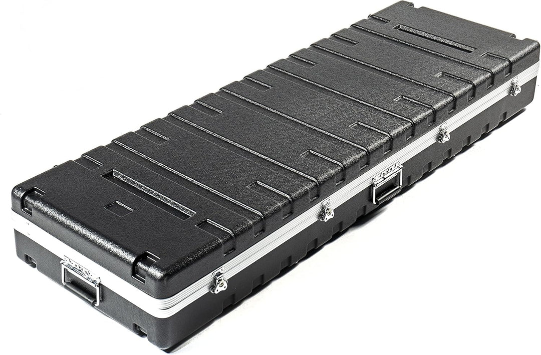 Music Store ABS Keyboard Case 88, Universal, Schwarz, ABS Plastik, 11kg, Schaumstoff-Polsterung, Rol