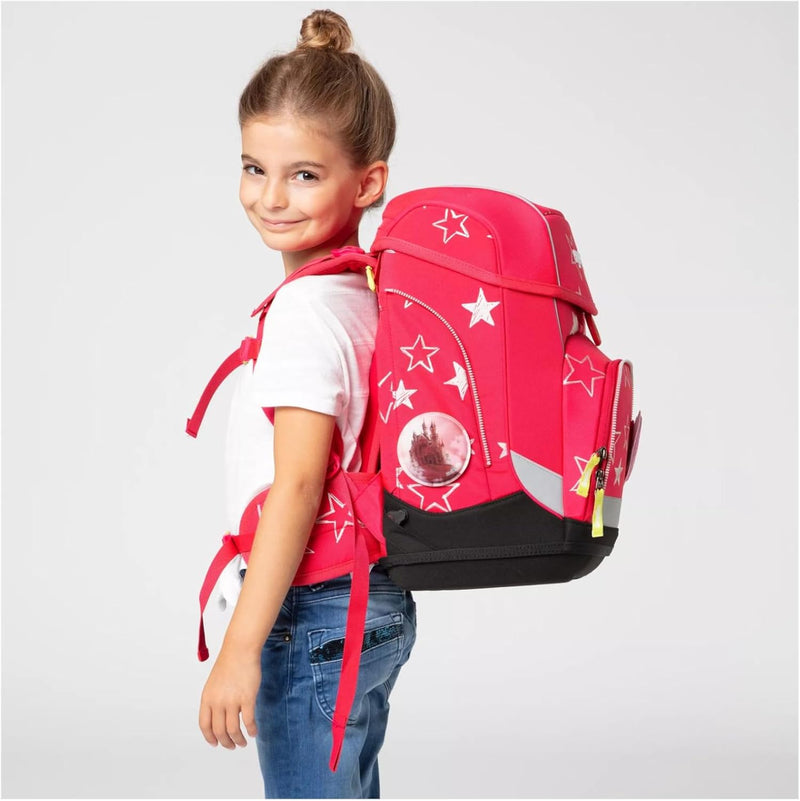 ergobag cubo Set ergonomischer Schulrucksack Klassisch 5-teilig 1. Klasse Grundschule 40x20x25 cm (B