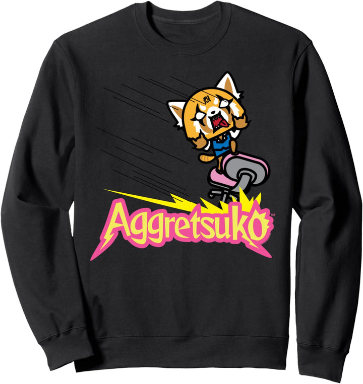 Aggretsuko Office Chair Rage Sweatshirt