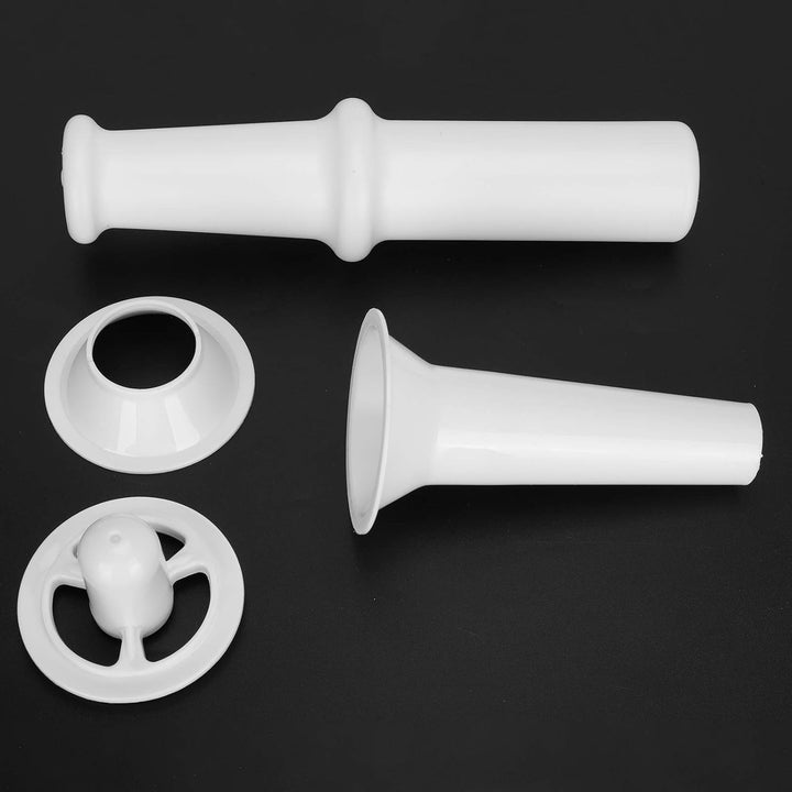 Fleischwolf-Tamper-Kits,Lebensmittelschieber + Wurstfülldüse + Kubbe-Aufsatz-Schieber-Metzger-Set Fl
