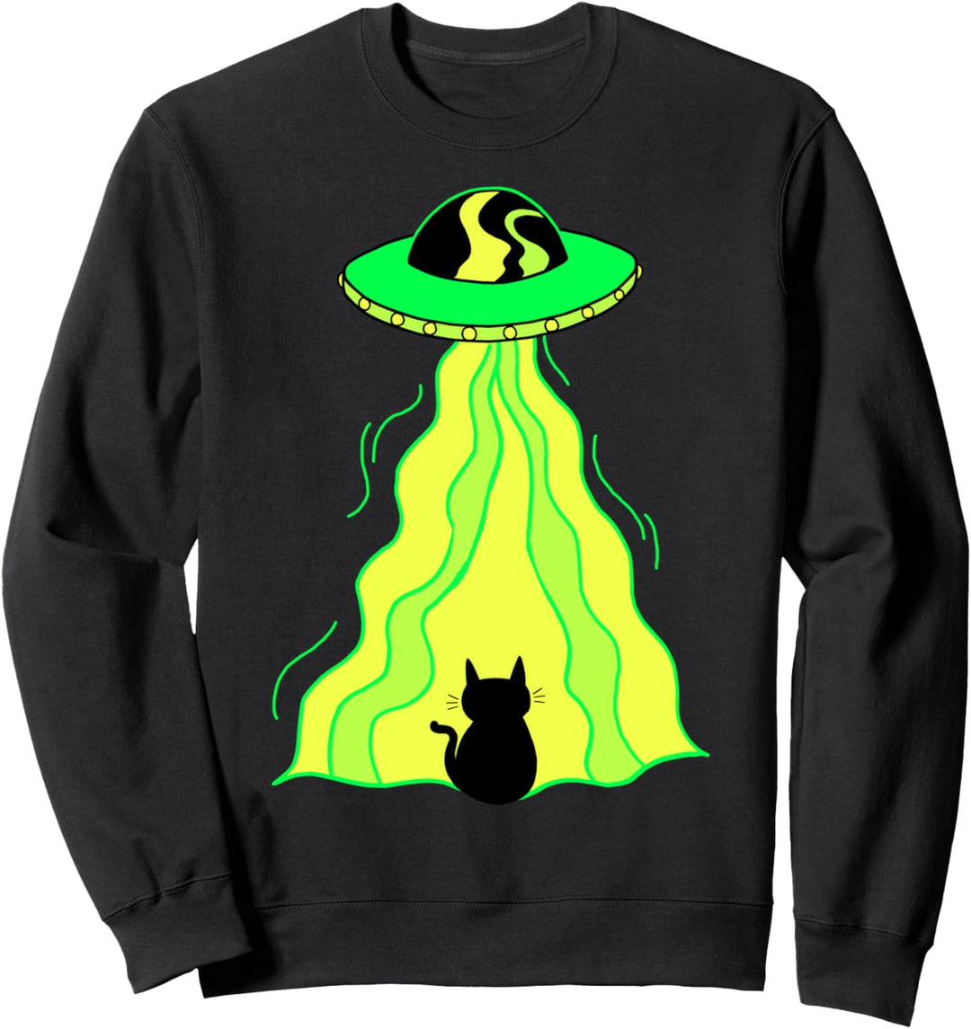 UFO Cat Silhouette Sweatshirt