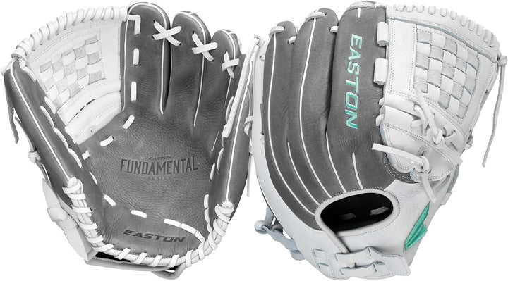 Easton FUNDAMENTAL Fastpitch Softball Glove Series, 2021, Softball Specific Patterns and Sized for F