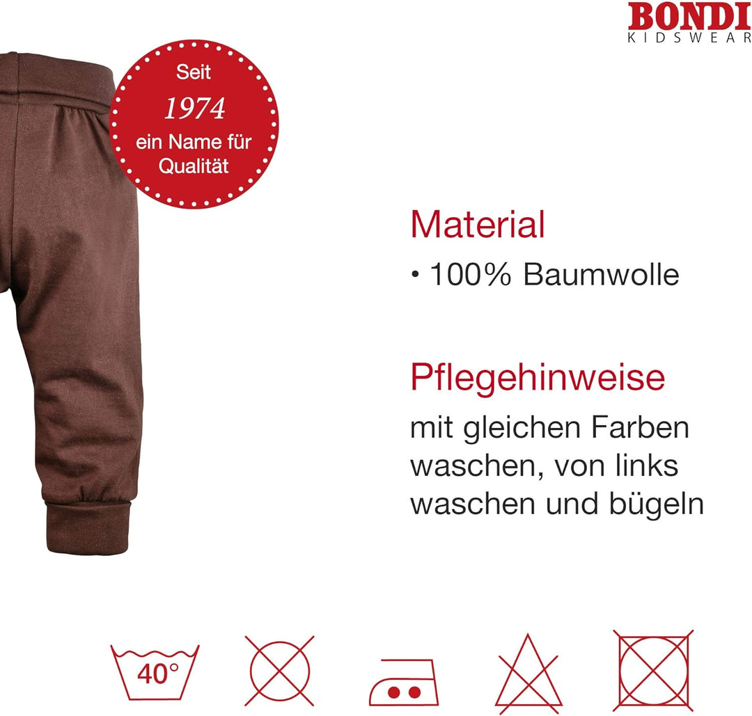 BONDI Trachten Laufhose Tracht Baby Jungs Artikel-Nr.91218 80 Braun, 80 Braun