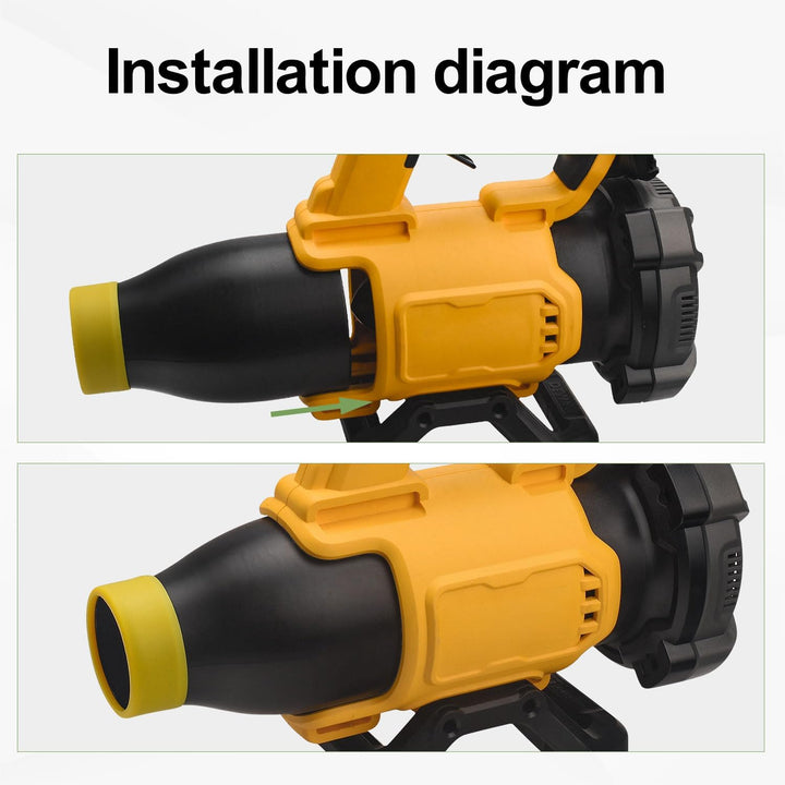 LIZEWEI Auto-Trockendüse für DE-Walt 20 V MAX XR Laubbläser DCBL722B – 20,3 cm lang (einfache Instal