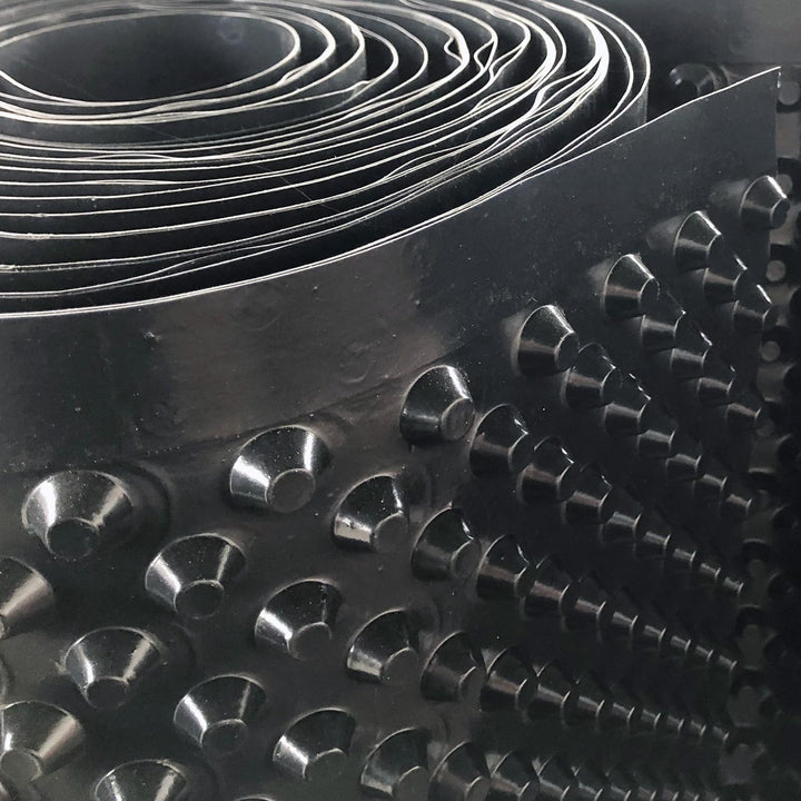 Handelskönig Hochbeetfolie Noppenfolie Noppenbahn Grundmauerschutz 1 m x 10 m = 10 m² Dichtungsbahn