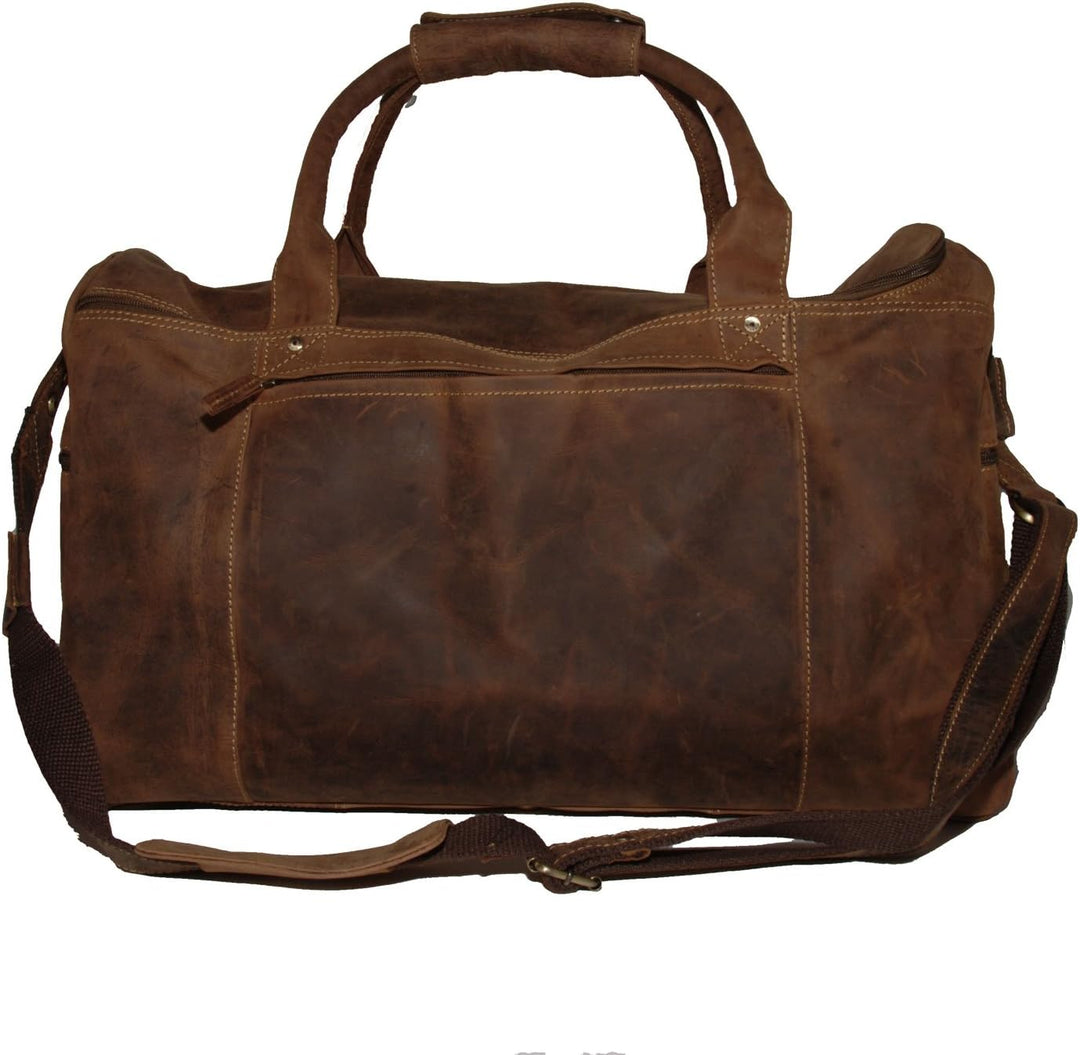 Greenburry Vintage 1736-25 Leder Reisetasche Weekender Overnighter Sporttasche - by ModaStore de