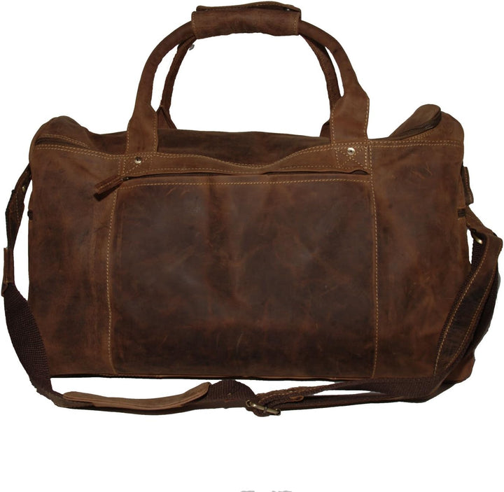 Greenburry Vintage 1736-25 Leder Reisetasche Weekender Overnighter Sporttasche - by ModaStore de