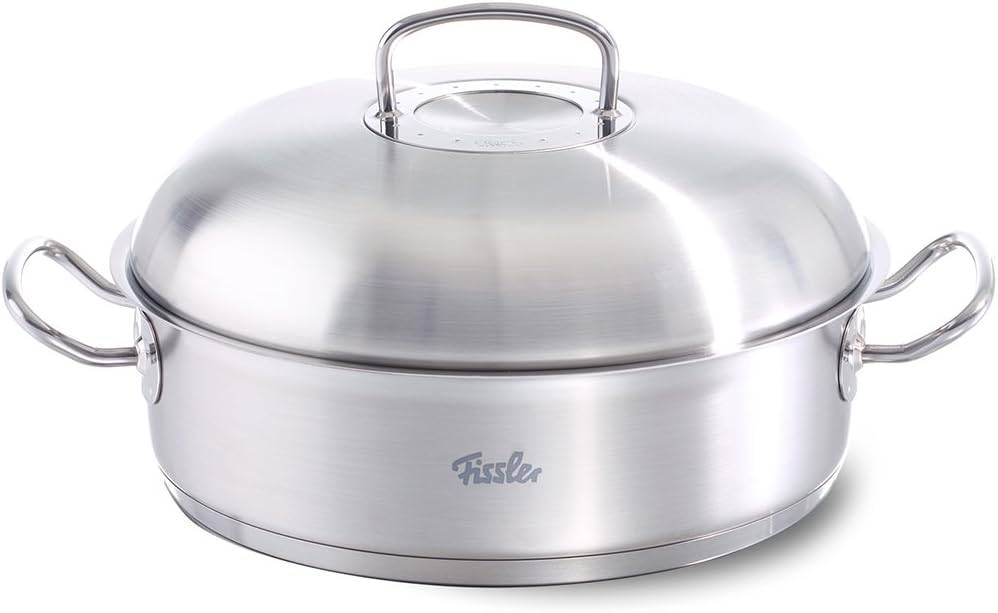 Fissler Original-Profi Collection / Edelstahl-Bräter (4,8 L - Ø 28 cm) Schmortopf rund , Bratentopf