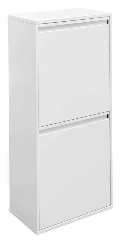 ARREGUI Basic CR401-B Mülltrennsystem aus Stahl | 3 Fächer Mülleimer für die Küche | 3 Fach Abfallei