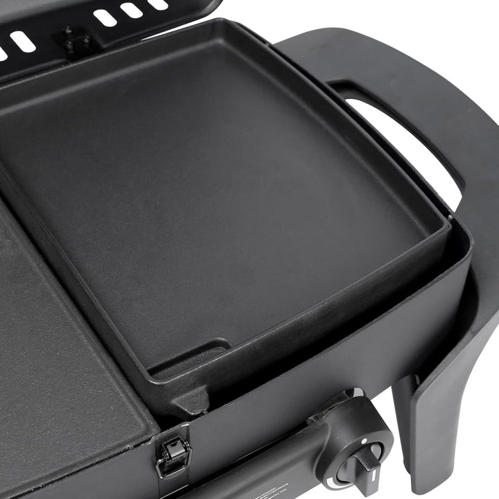 GFTIME 32 x 24cm Gusseisen Grill-Wende-Platte für Enders Urban, Urban Pro, Explorer, Explorer Pro, G