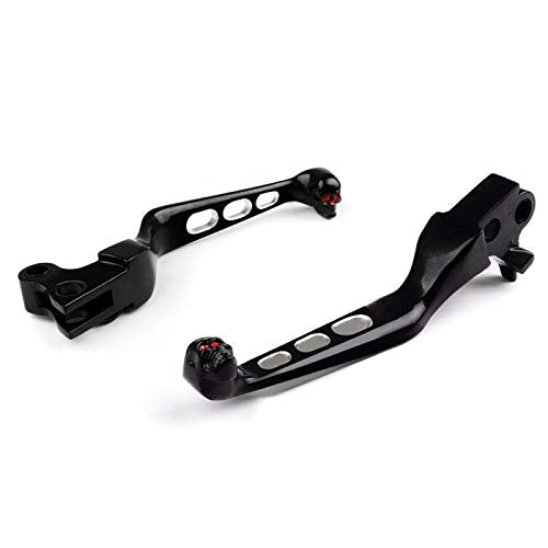Bremshebel und Kupplungshebel-Set Edge Cut für Harley Davidson Softail Standard 99-06 schwarz