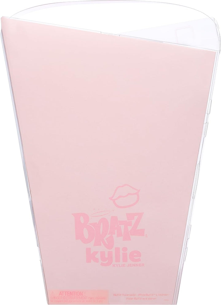 Bratz x Kylie Jenner - Night Modepuppe - Sammlerpuppe mit Abendkleid, Hund und Poster - für Kinder u