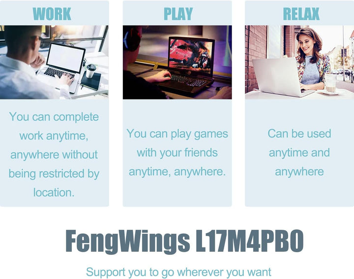 FengWings® L17C4PB0 L17M4PB0 Akku 7.6V 5800mAh, L17C4PB0 L17M4PB0 L17C4PB0, Kompatibel mit Laptop Le