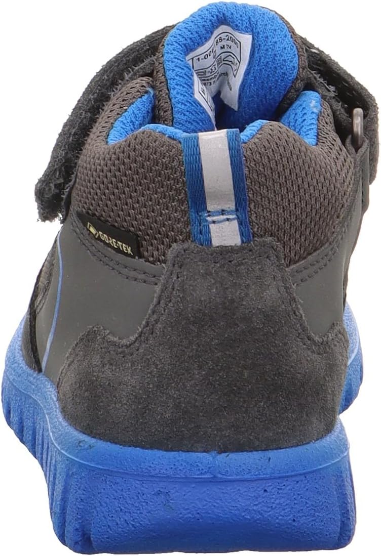 Superfit Jungen Sport7 MiniSneaker 20 EU Grau Blau 2000, 20 EU Grau Blau 2000