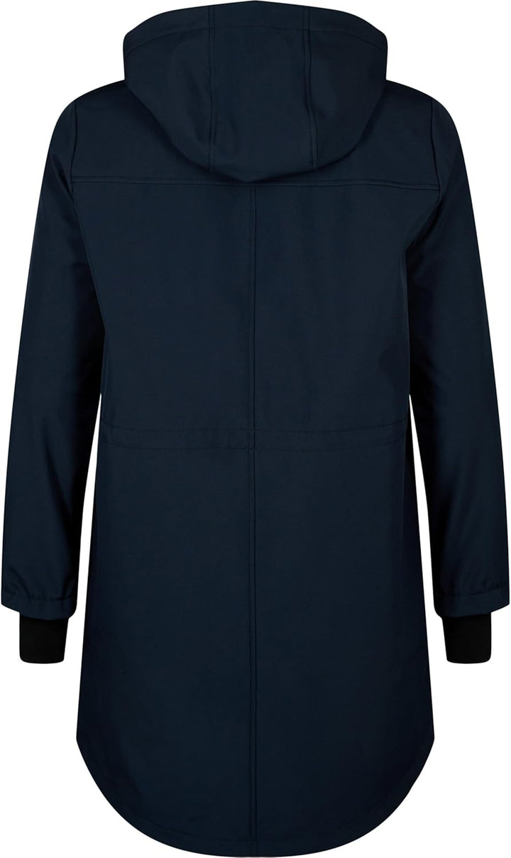 Zizzi Damen Grosse Grössen Jacke Softshell Kapuze Gr, Night Sky
