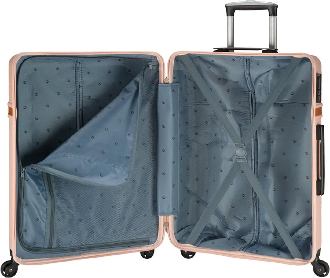 Princess Traveller Whistler, Reisekoffer, Rosa, Gross, Stilvoller Koffer, Robustes ABS-Material, Kra
