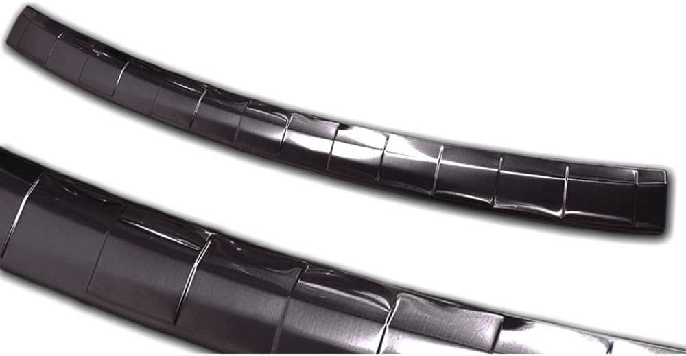 Avisa Schwarz Edelstahl Heckstossstangenschutz kompatibel mit Skoda Octavia IV Kombi 2020- (inkl. RS