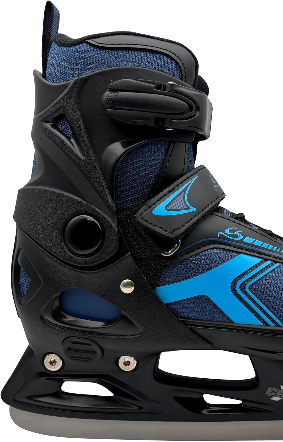 Cox Swain verstellbare Schlittschuhe Polar, Eislaufschuhe für Kinder, Jugendliche und Erwachsene bis