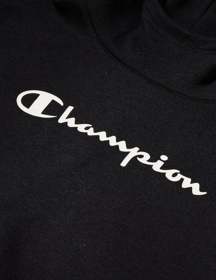 Champion Mädchen Kapuzenpullover 7-8 Jahre Schwarz, 7-8 Jahre Schwarz