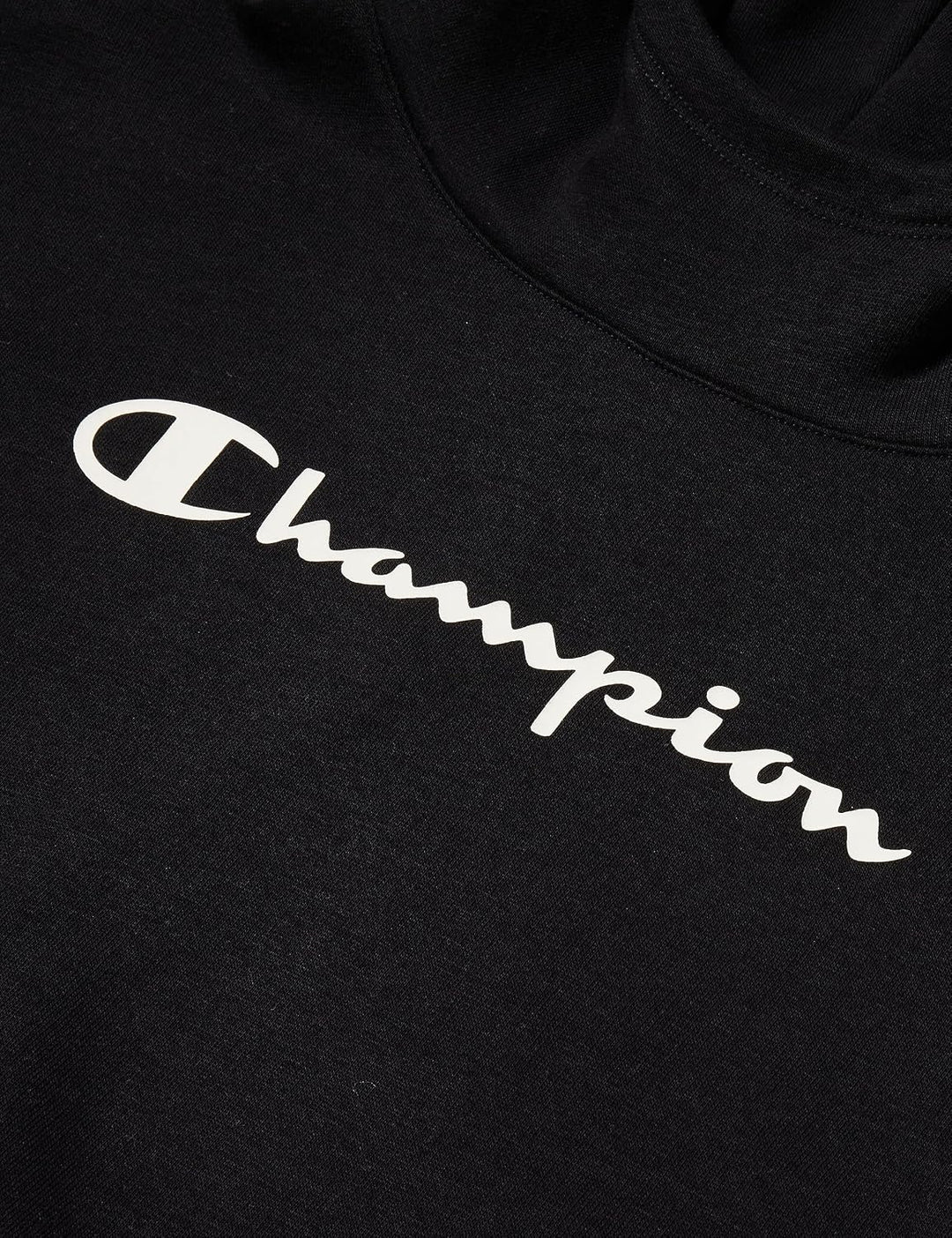 Champion Mädchen Kapuzenpullover 7-8 Jahre Schwarz, 7-8 Jahre Schwarz
