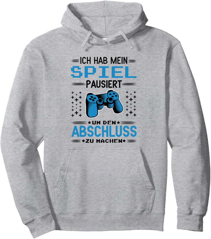 Gamer Abschluss Geschenk für Videospiel Zocker & Gaming Fan Pullover Hoodie