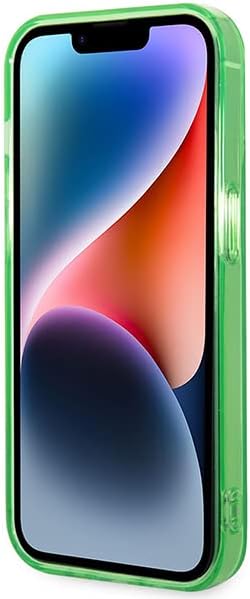 Lacoste LCHMP14XULON Hülle für iPhone 14 Pro Max 6.7" Grün hardcase Transparent