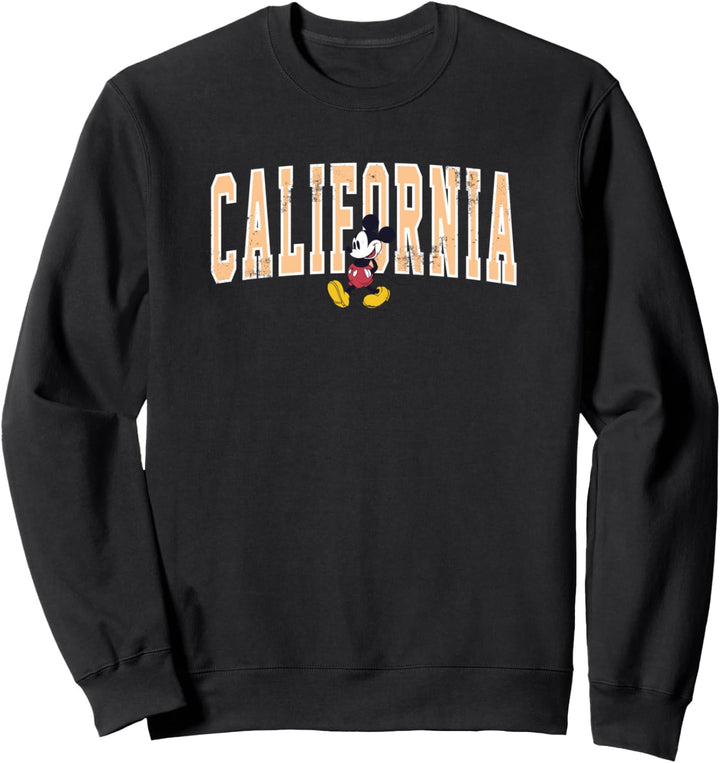 Disney Mickey Mouse California Orange Sweatshirt
