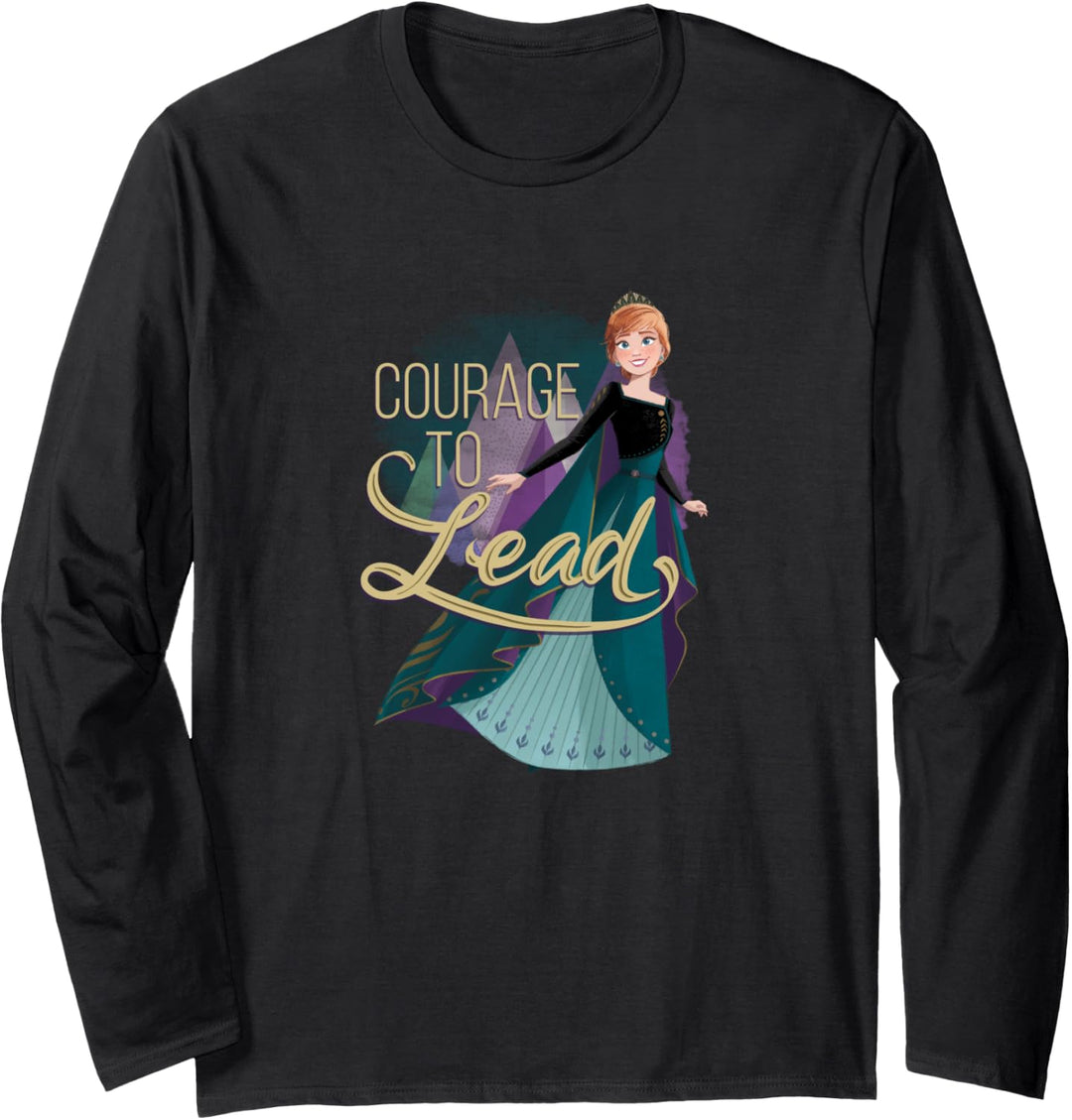 Disney Frozen 2 Anna Courage To Lead Langarmshirt