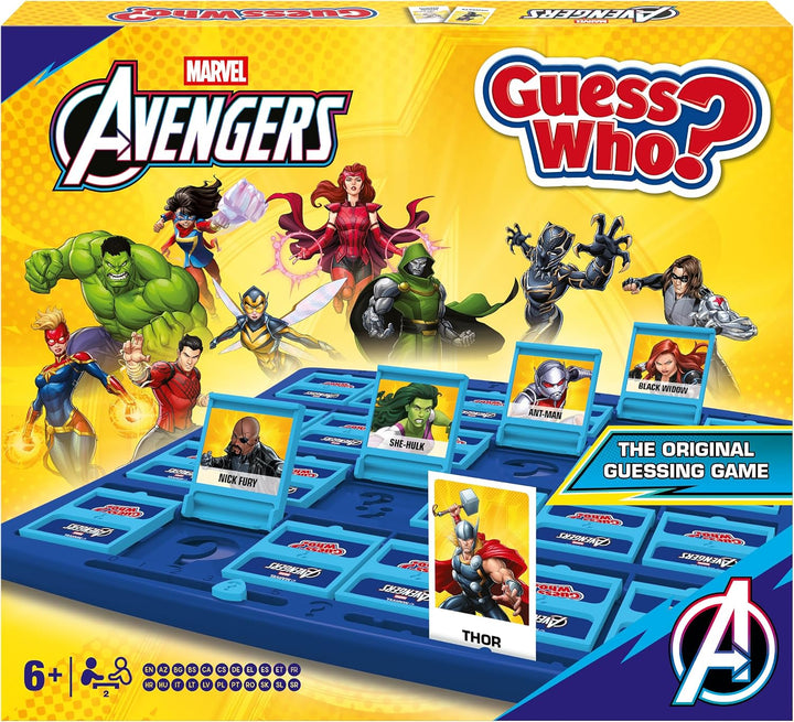 Winning Moves Wer ist es? Marvel Avengers Edition - Wer ist es Spiel Marvel Brettspiel für Kinder -