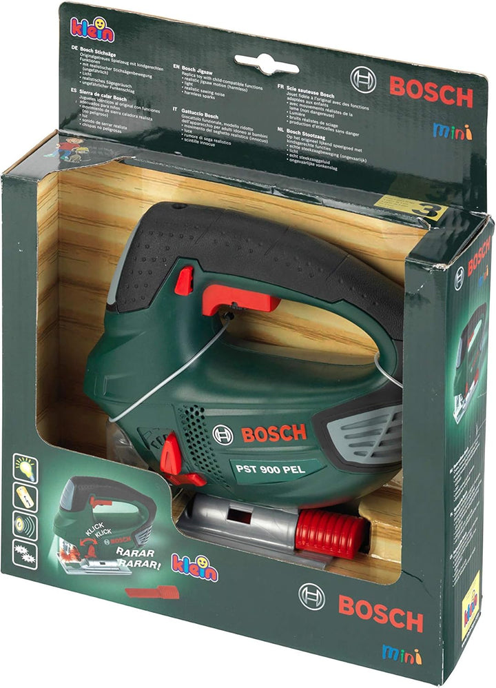 Theo Klein 8379 Bosch Stichsäge | Batteriebetrieben mit Stichsägenbewegungen, Licht- und Soundeffekt