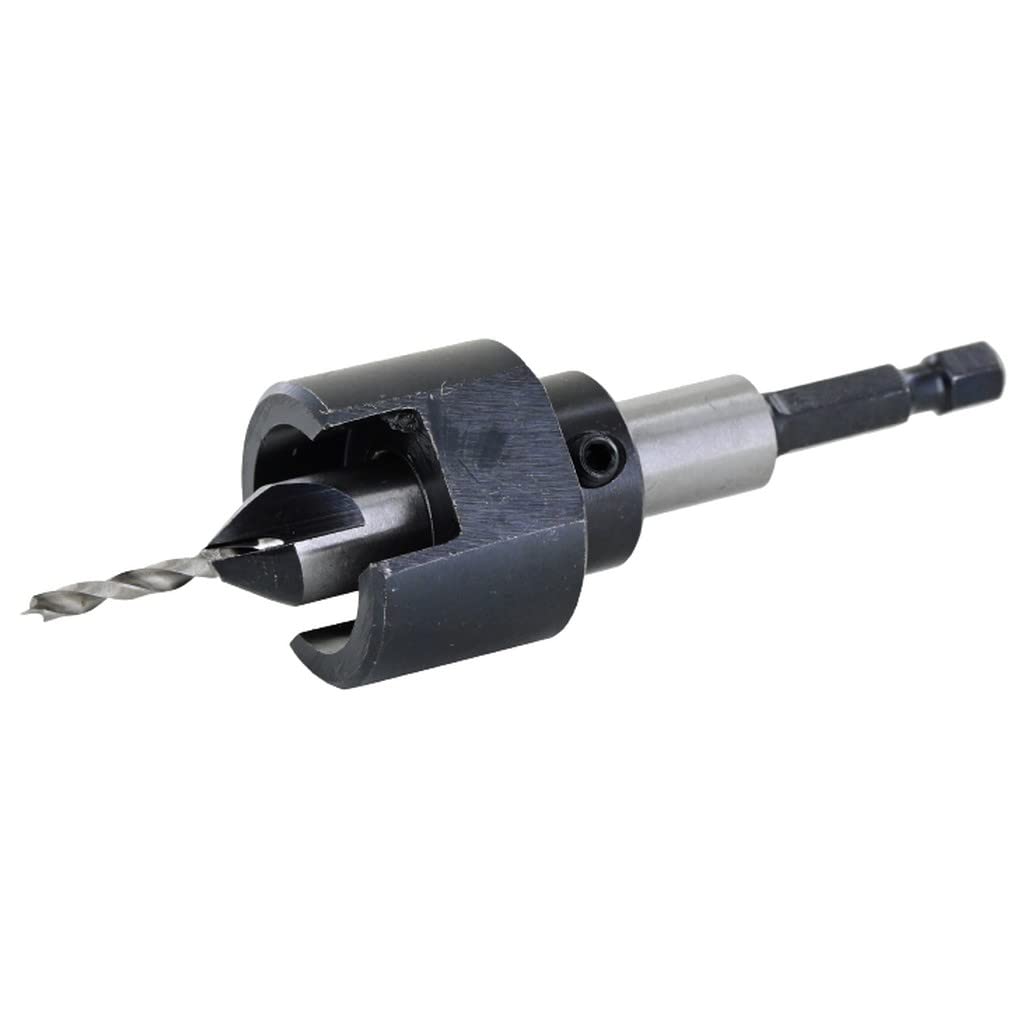 FAMAG 3577 Bohrer-Senker-Satz 5mm mit Tiefenanschlag, Senkdurchmesser 12mm Boher-Senker-Satz 5mm, Bo