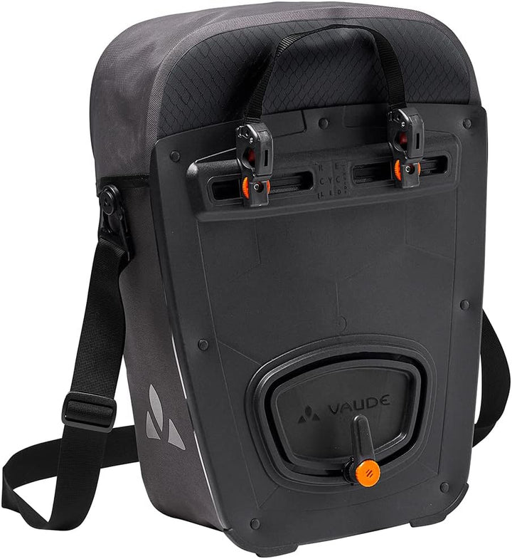 VAUDE Aqua Commute Single - Fahrradtasche - 1 Hinterradtasche (26 Liter) - wasserdicht - Made in Ger