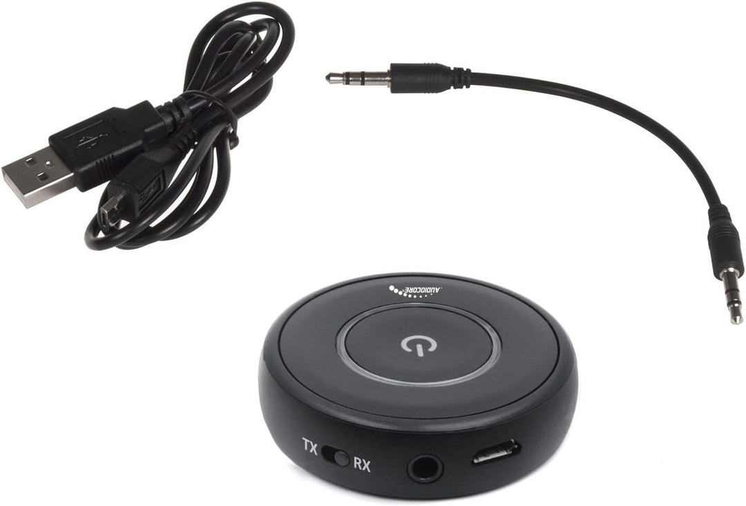 Audiocore AC820 2 in 1 Bluetooth Adapter Transmitter Empfänger 5.0 Sender Receiver A2DP Wireless Apt