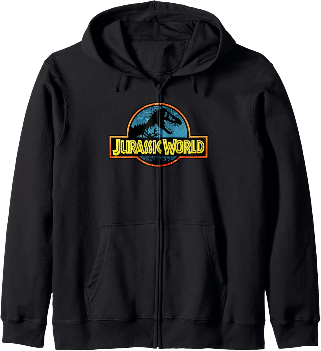 Jurassic World Classic Logo Bright Tech Kapuzenjacke