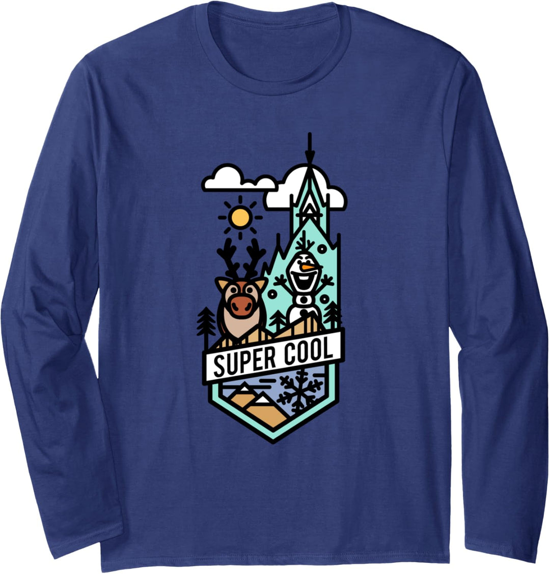 Disney Frozen Olaf and Sven Super Cool Langarmshirt