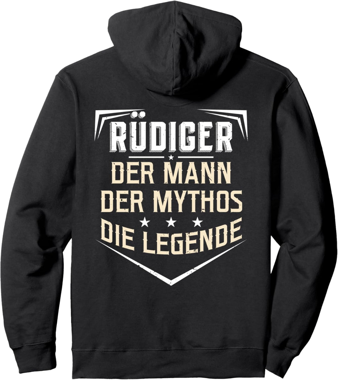 Rüdiger Der Mann Der Mythos Die Legende Vorname Pullover Hoodie
