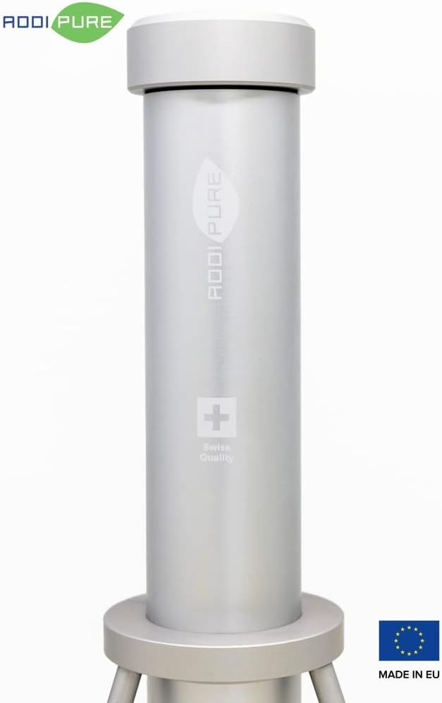 ADDIPURE PEO 60 x 35, höhenverstellbares, lebensmittelechtes Aluminium, natureloxiert, Pflanzenfüllm