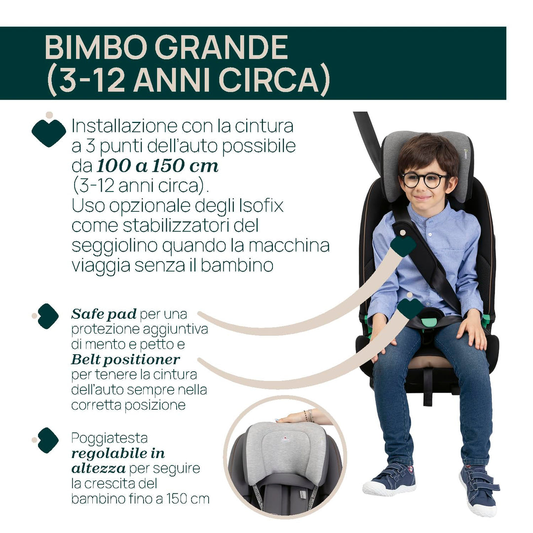 Chicco Autositz Seat&Go I-Size, mit Isofix-System, für Kinder mit einer Grösse von 76 bis 150 cm, ve