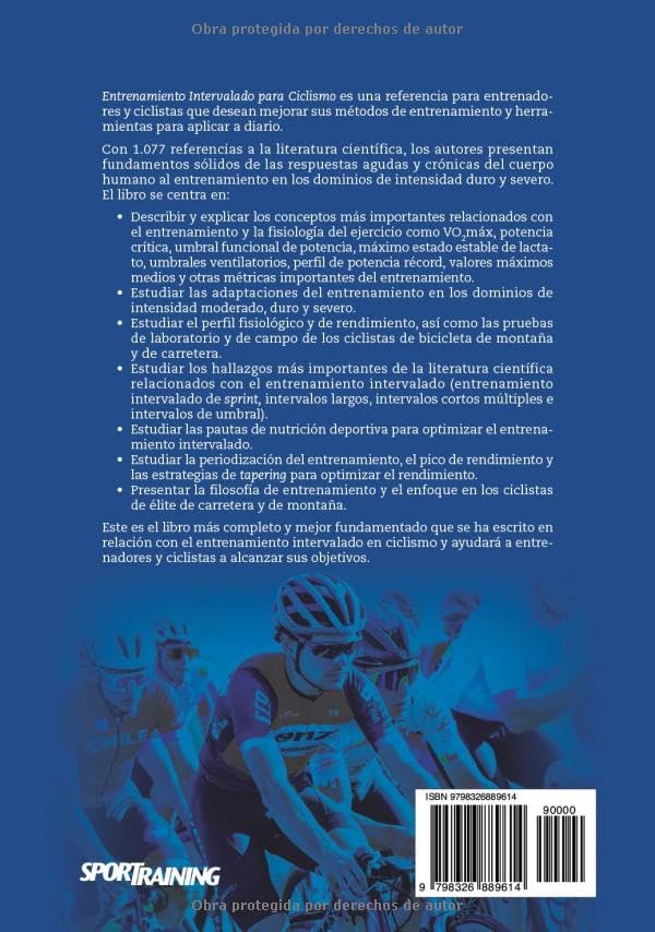 Entrenamiento Intervalado para Ciclismo: Desde el laboratorio a la competición, Gebundenes Buch